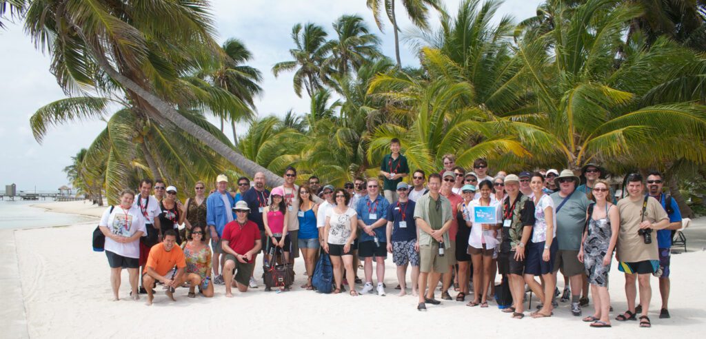 group-on-belize-beach