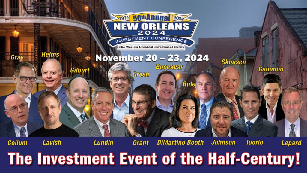 New Orleans Investment Conference – November 1-4, 2023