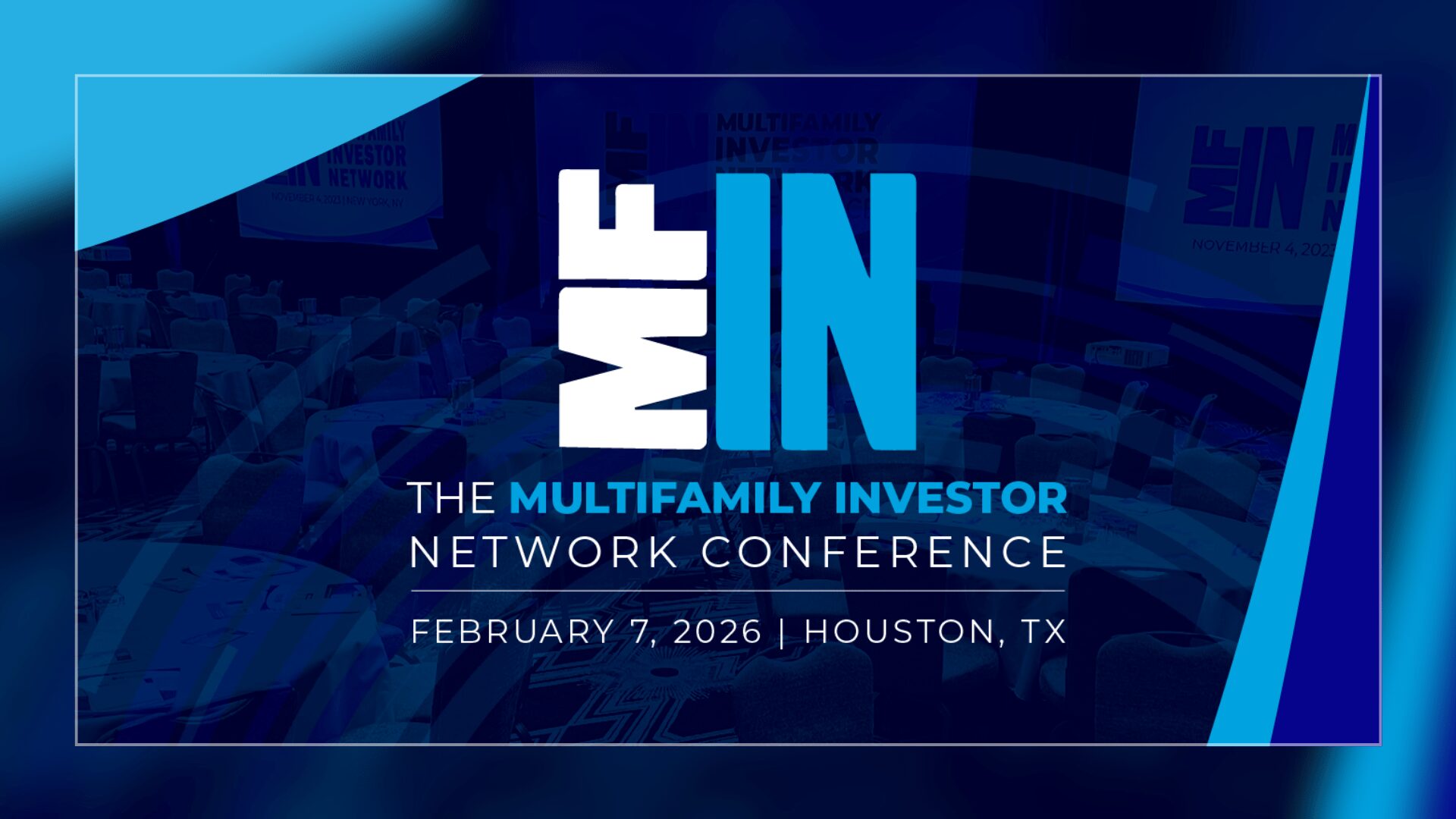The Multifamily Investor Network Conference